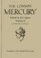 [Gutenberg 45116] • The London Mercury, Vol. I, Nos. 1-6, November 1919 to April 1920